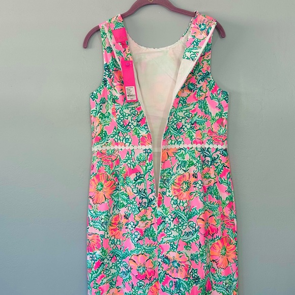 Lilly Pulitzer Pink and Green Floral Maxi Dress - Picture 13 of 15